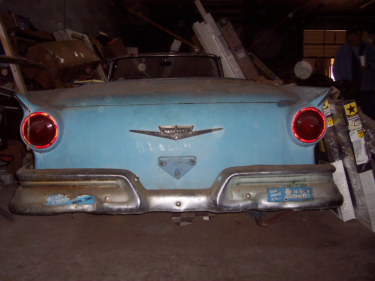 1957 Ford retractable top #6